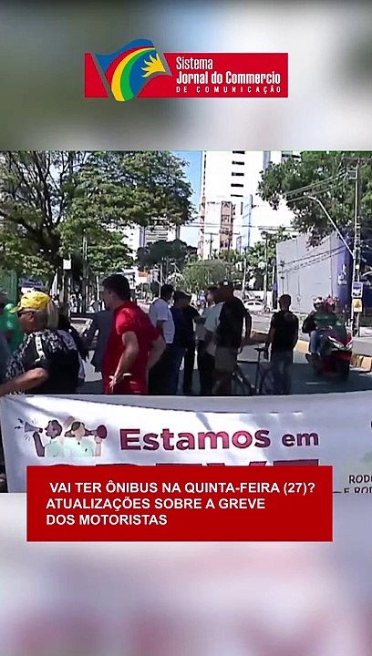 Vai ter ônibus na quinta-feira (27)? Atualizações sobre a greve dos motoristas