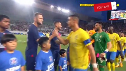 Ronaldo Bicycle / PSG vs Al Nassr Highlights 2023