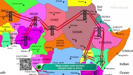 Mega projeto pode fornecer energia limpa na África