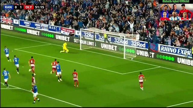 Rangers (Scotland) vs Olympiacos (Greece) Highlights july 26,2023