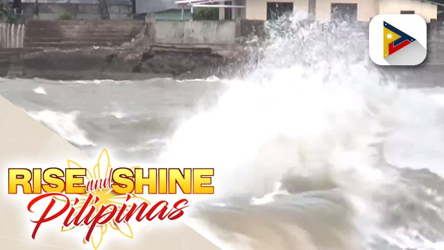 Mga mangingisda sa Talisay, Cebu, hindi makapalaot dahil sa malalakas na alon...