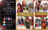 Live #18 - GamePlay: The Sims Medieval - DLC Piratas e Nobres (Computador)