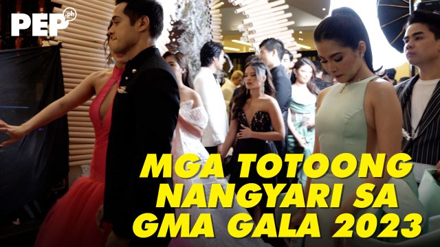 PEP TEAM BEHIND THE SCENES AT GMA GALA 2023 | PEP OUTTAKES EP. 2
