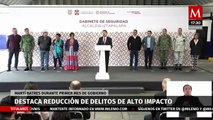 Martí Batres resalta disminución de delitos de alto impacto en CdMx