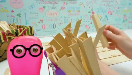 How to Make Popsicle Stick House for Rat
