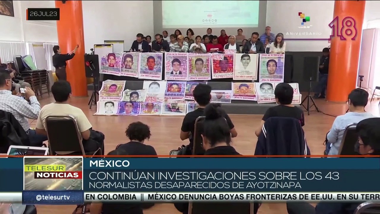 México: Continúan investigaciones sobre la desaparición de los 43 normalistas de Ayotzinapa