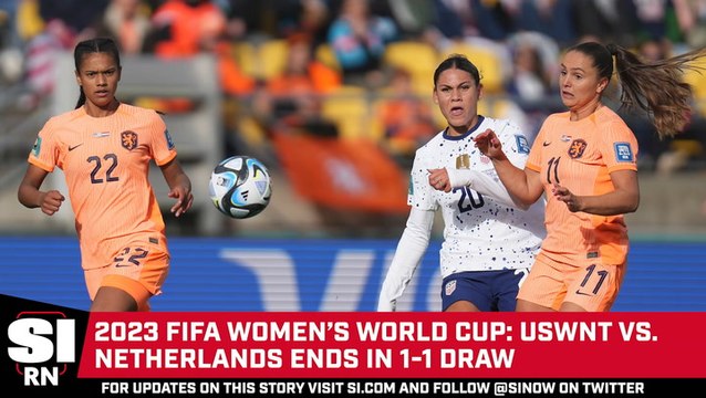 USWNT vs. Netherlands Ends In 1-1 Draw