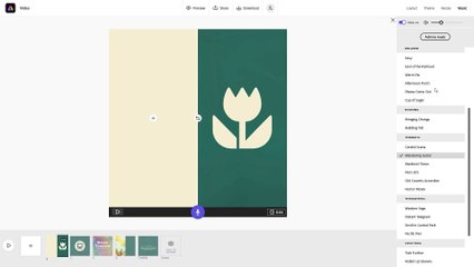 Adobe Express Course Section 65 Background Music Selection