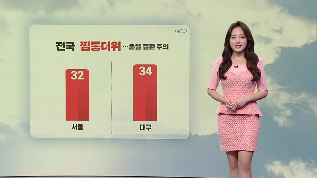 [날씨] 전국 찜통더위...온열 질환 주의 / YTN
