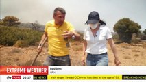 Wildfires High temperatures and parched ground spark fires in nine Mediterranean countries