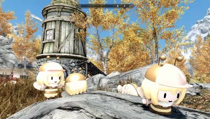 My Smol Ame Bee Mod for Skyrim: Special Edition