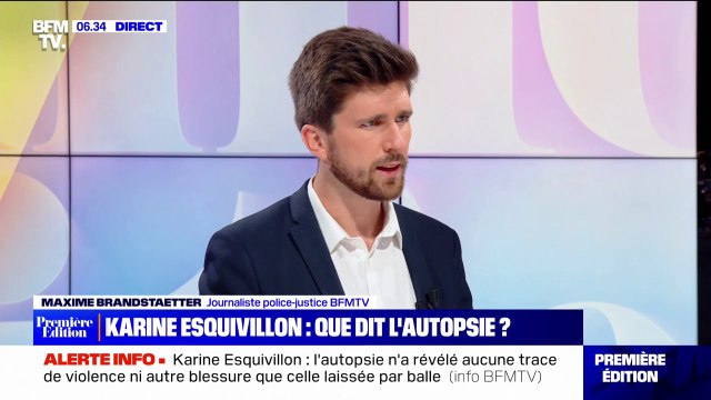 Que révèle l'autopsie de Karine Esquivillon?