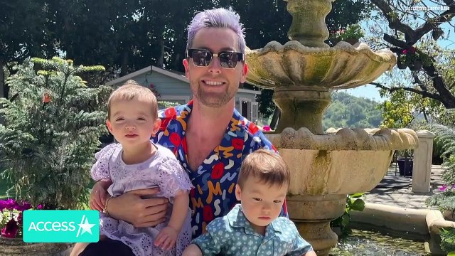 Britney Spears MEETS Lance Bass' 1-Year-Old Twins