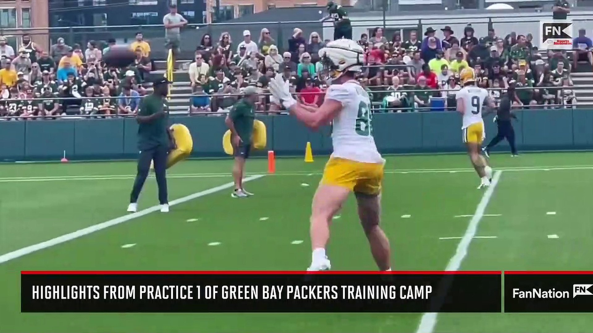 Green Bay Packers training camp report: Practice No. 1, July 26