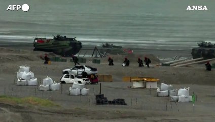 Taiwan, l'esercito simula un'operazione anti-sbarco