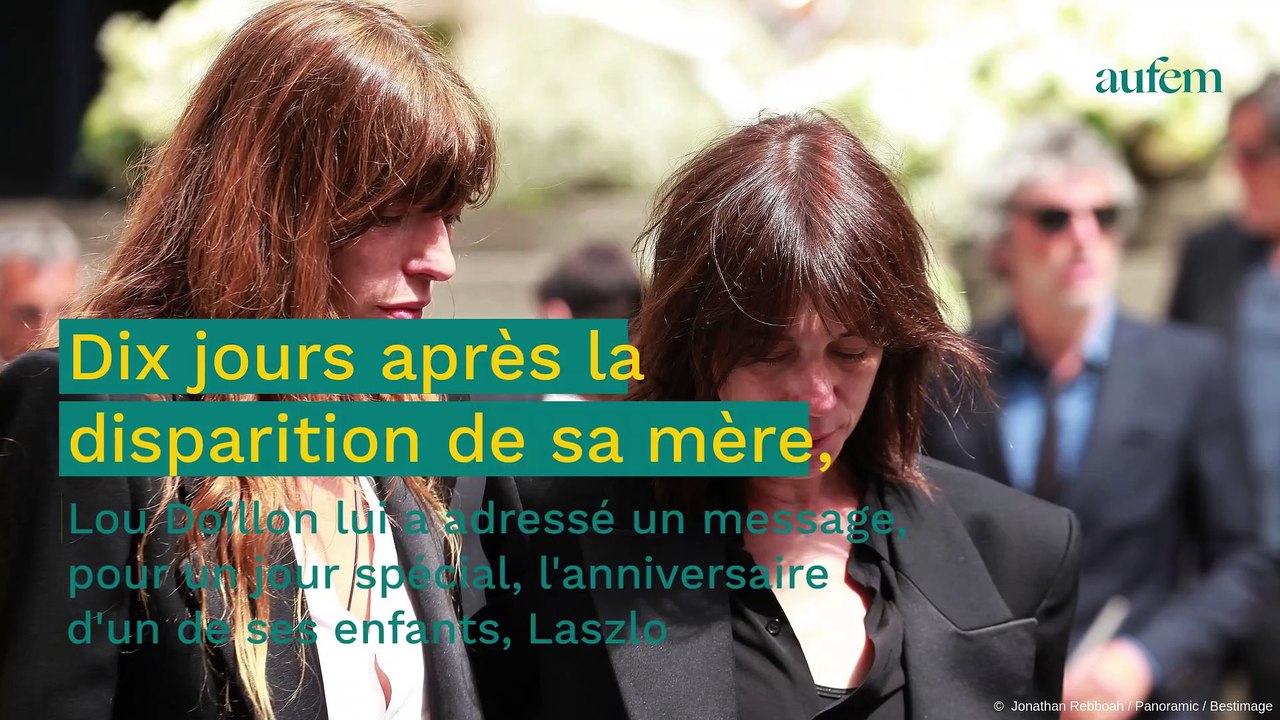 Lou Doillon en deuil, elle partage un message émouvant deux jours après les obsèques de Jane Birkin