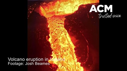 Iceland volcano eruption