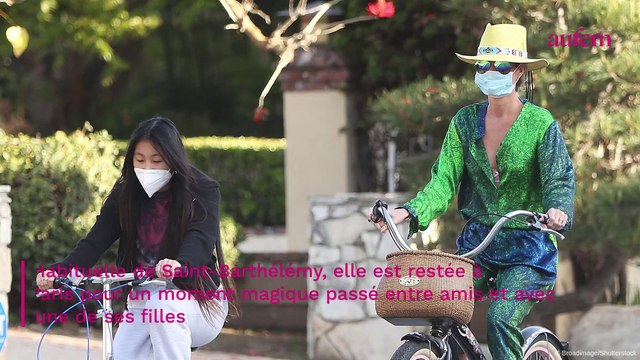 Laeticia Hallyday hors du temps , elle passe du bon temps avec son compagnon et sa fille Jade