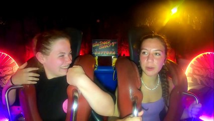 Girls Freaking Out #22 | Funny Slingshot Ride Compilation 2023