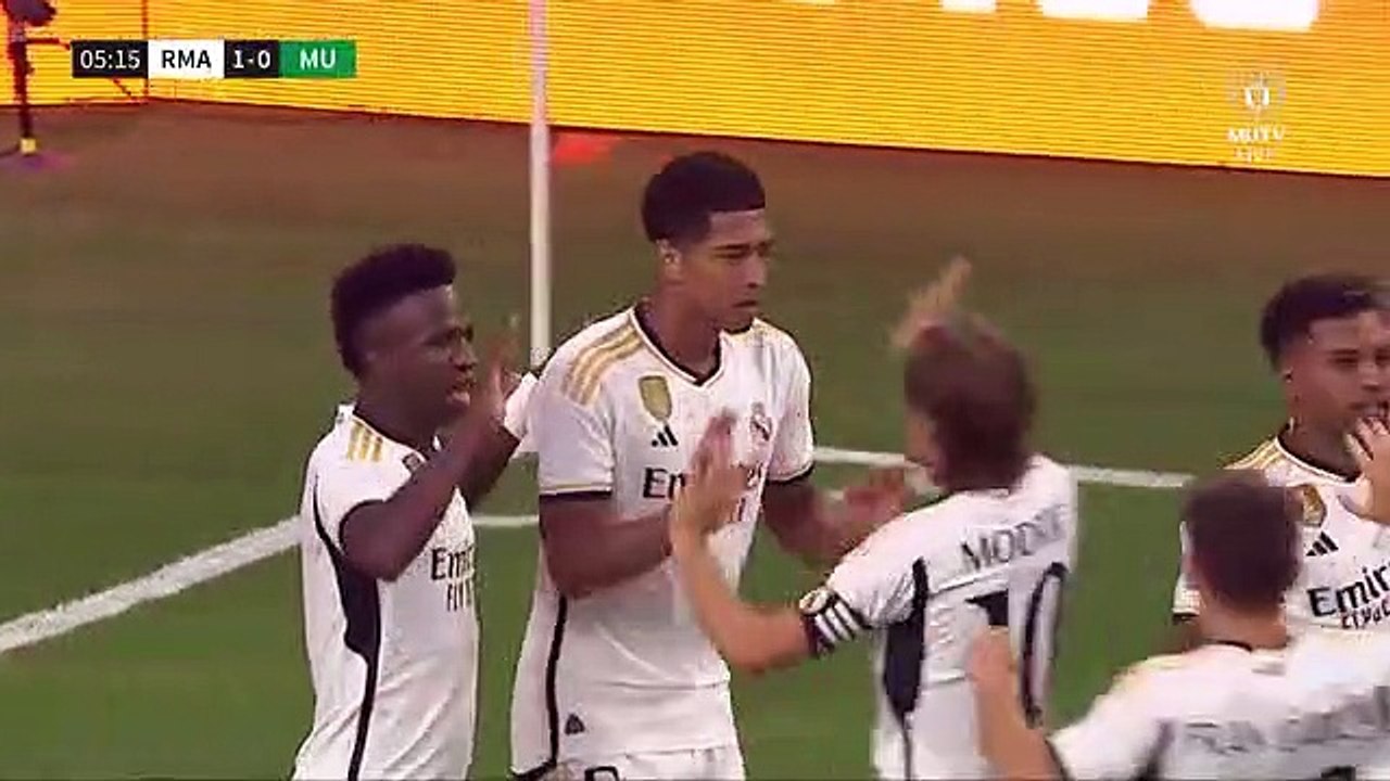 Real Madrid 2-0 Manchester United Friendly Match Highlights & Goals