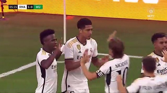 Real Madrid 2-0 Manchester United Friendly Match Highlights & Goals