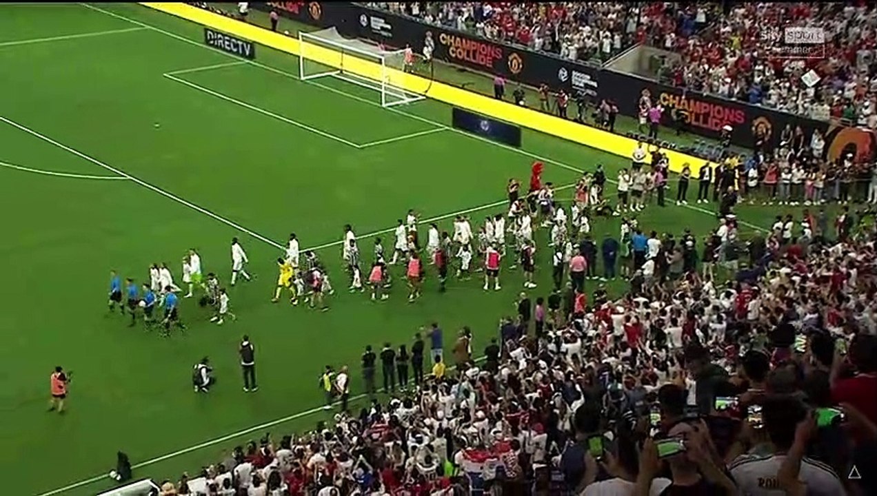 Real Madrid vs Manchester United 1st Half 27/7/2023