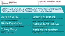 4. Table ronde n°1 - Stratégie de lutte contre la pauvreté 2018-2023 : cinq ans d’action en Nouvelle-Aquitaine