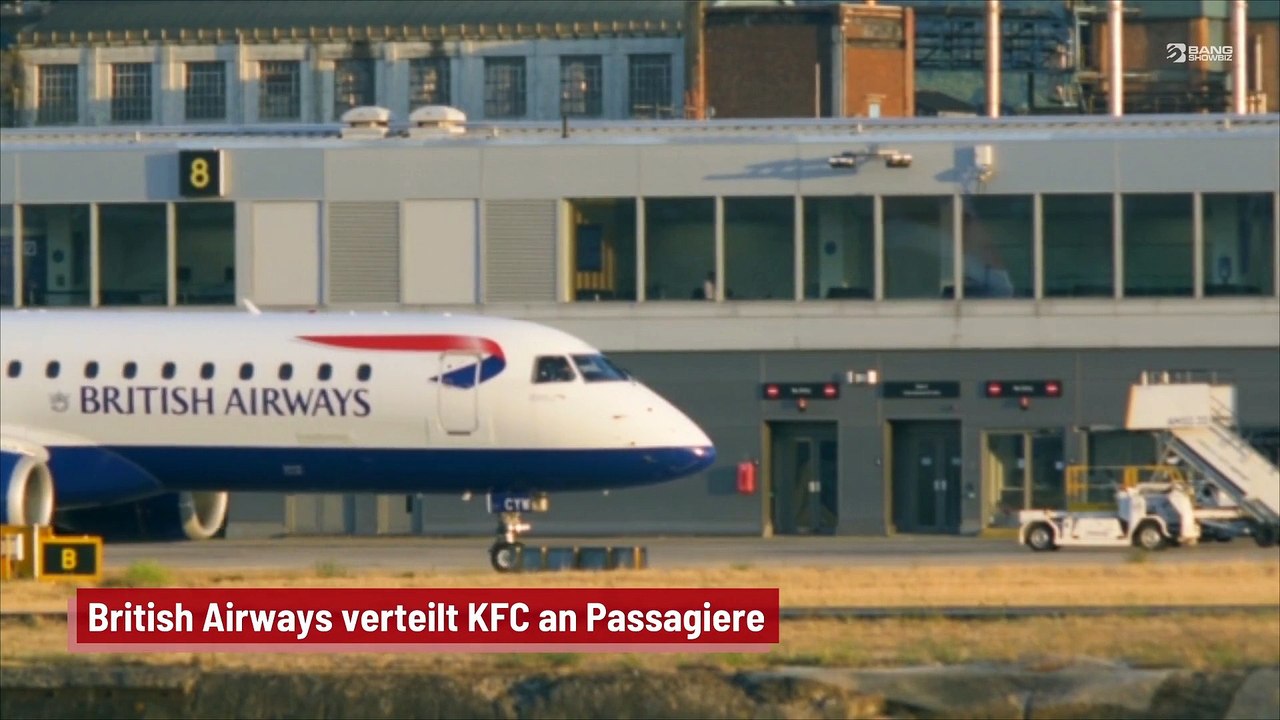 British Airways verteilt KFC an Passagiere