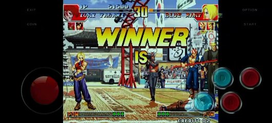 KOF 97 Arcade Gameplay