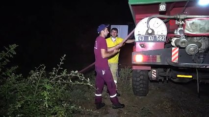 Kütahya'da 180 hektarlık alan zarar gören yangın kontrol altına alındı