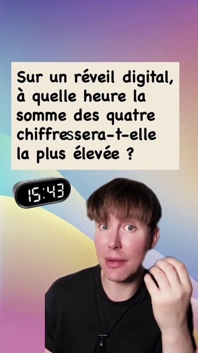 Un test de logique 