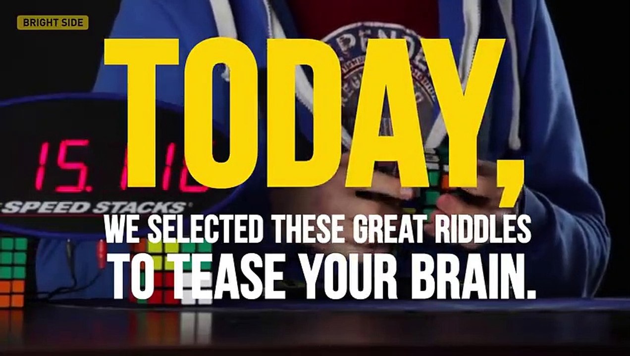 9 TRICKY RIDDLES THAT WILL BLOW YOUR MIND