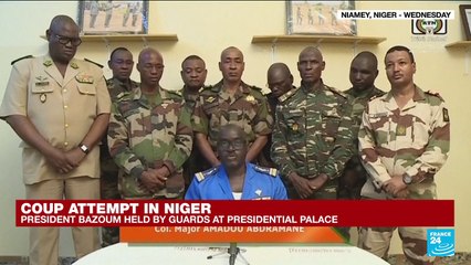Detained Niger president 'in good health', foreign minister tells FRANCE 24