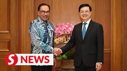 PM Anwar, Hong Kong Chief Executive John Lee hold meeting
