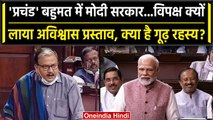 No Confidence Motion: बहुमत में सरकार फिर अविश्वास प्रस्ताव क्यों? Manoj Jha से सुनिए|वनइंडिया हिंदी