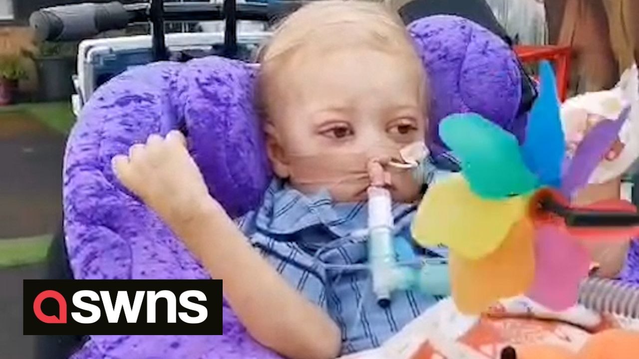 Six-year-old boy is battling cancer after doctor dismissed symptoms as an "ear infection" and “autism”