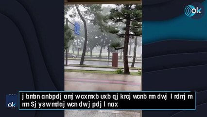 Así se resguardan todos los habitantes de una ciudad de Japón durante un aguacero