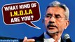 EAM S Jaishankar lashes out at opposition alliance after disruption of his speech | Oneindia News