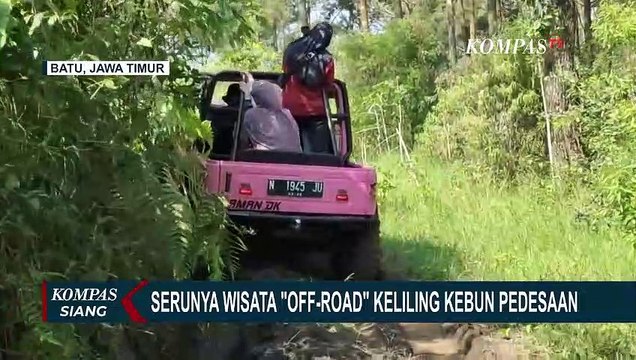 Serunya Wisata 'Off-Road' Keliling Desa Bumiaji Kota Batu di Malang!