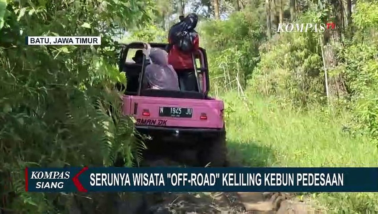 Serunya Wisata 'Off-Road' Keliling Desa Bumiaji Kota Batu di Malang!