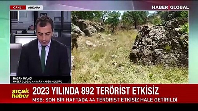 MSB: 44'ü son bir haftada olmak üzere 892 terörist etkisiz hale getirildi
