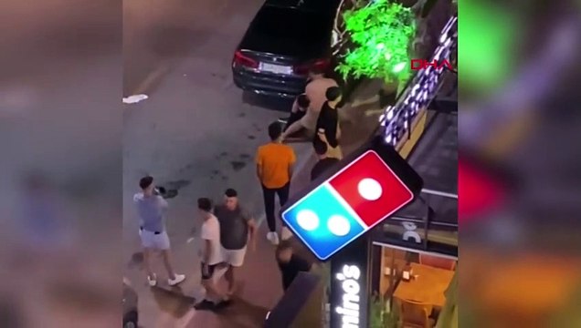 Tarsus'ta kavga cep telefonu kamerasıyla kaydedildi