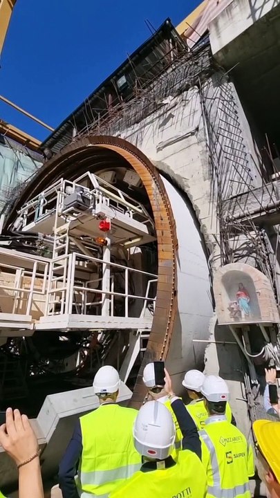 Firenze, la maxi fresa inizia a scavare la galleria per l'alta velocit?