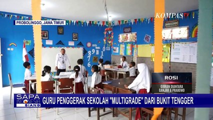 Perjuangan Sumardi, Guru Penggerak Sekolah Kelas Rangkap Alias Multigrade di Bukit Tengger