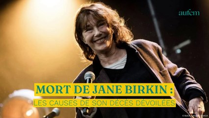 Video herunterladen: Mort de Jane Birkin : les causes de son décès dévoilées