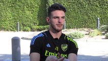 Declan Rice says he ‘feels at home’ at Arsenal as he explains reasons for transfer