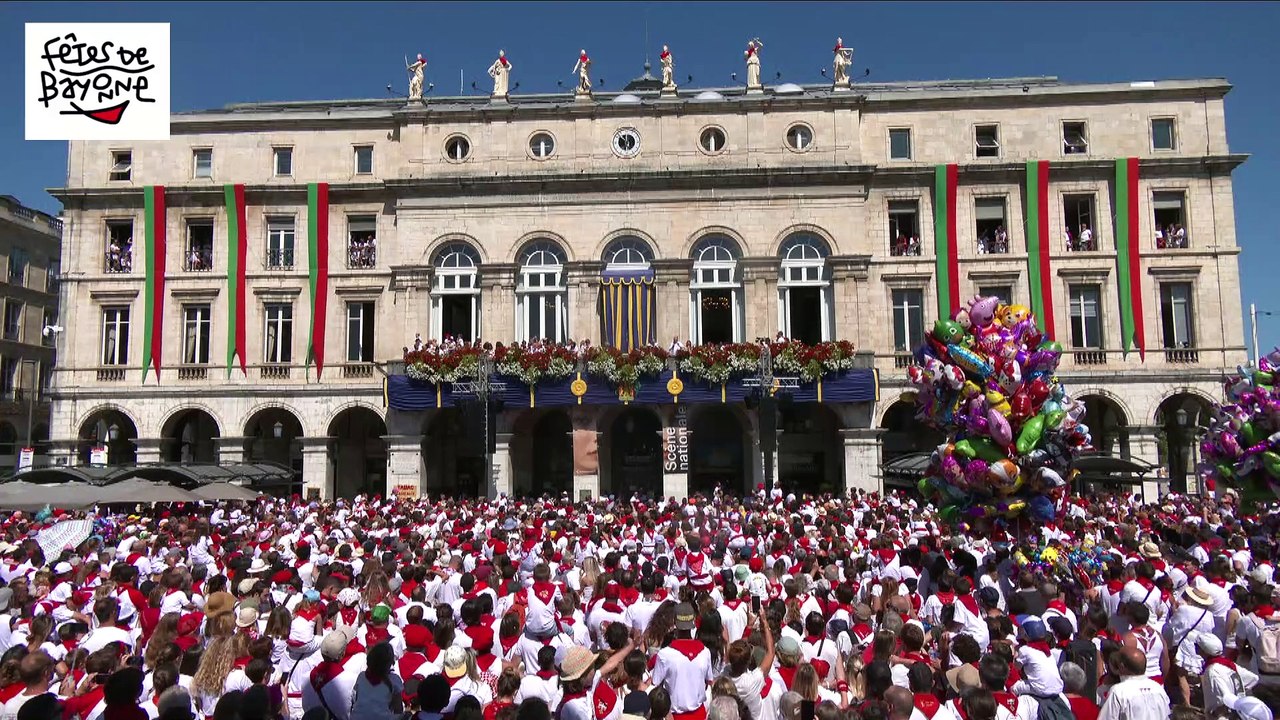 Le réveil du Roi Léon aux Fêtes de Bayonne 2023