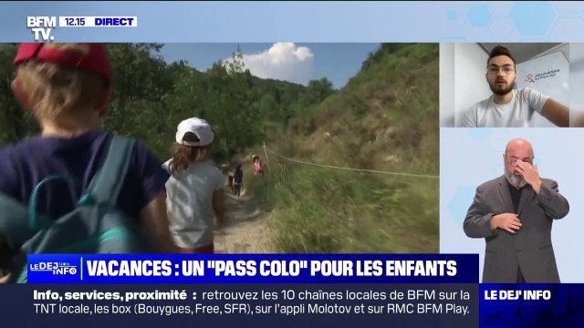 Pass colo : Il y a un véritable enjeu de faire en sorte que le maximum d'enfants puissent partir en vacances , estime Quentin Thirot, chargé de plaidoyer à Jeunesse au Plein Air