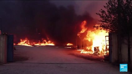 Anger mounts in Greece as wildfires continue to rage