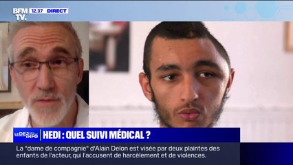 Hedi: "Le but était de décomprimer le cerveau", explique ce neurochirurgien après le retrait d'une partie du crâne du jeune homme